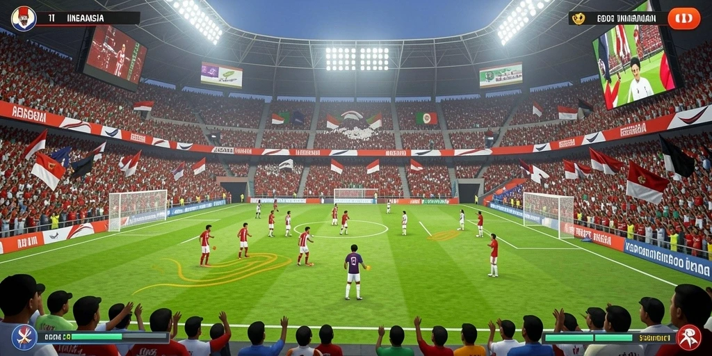 Antarmuka multiplayer yang membuat permainan lebih interaktif.