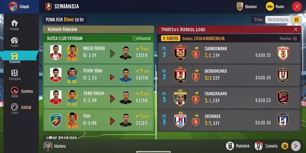 Screenshot menunjukkan antarmuka pengguna yang mudah dinavigasi.
