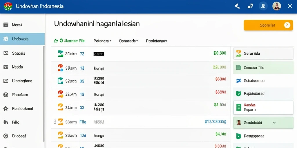 Contoh besar fitur bonus yang ditawarkan.