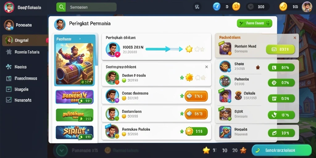 Mode permainan yang bervariasi untuk semua pemain.