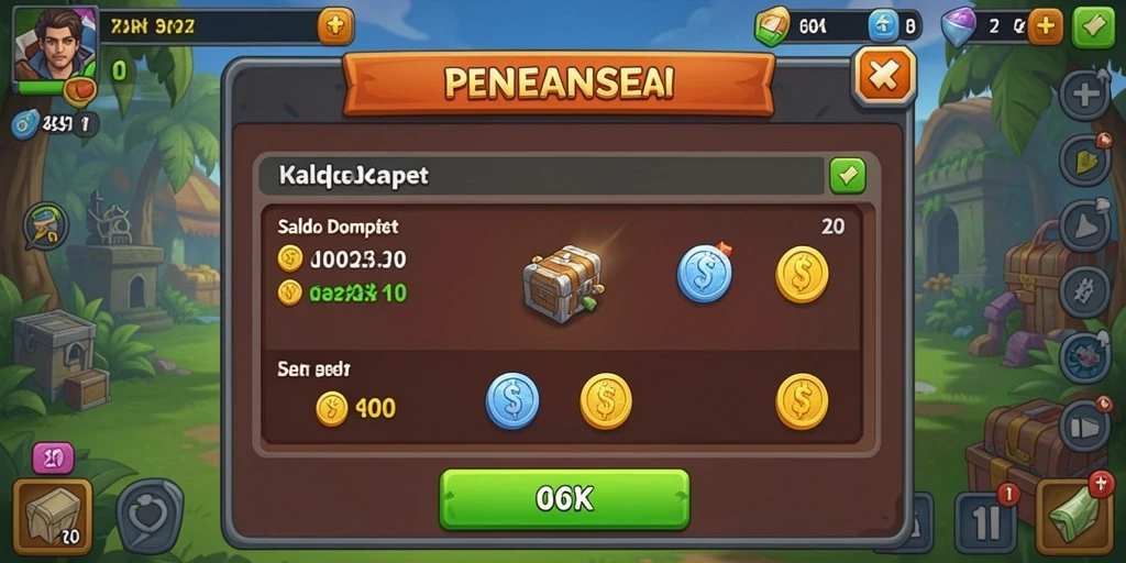 Fitur bonus harian yang menarik perhatian.